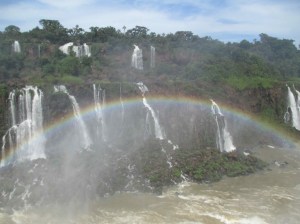 Iguaçu Falls on the Brazilian side 