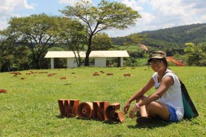 Making art at Inhotim