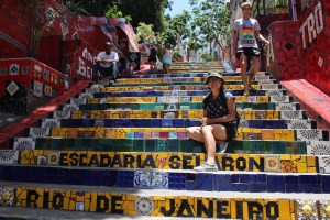 Lapa steps in Rio